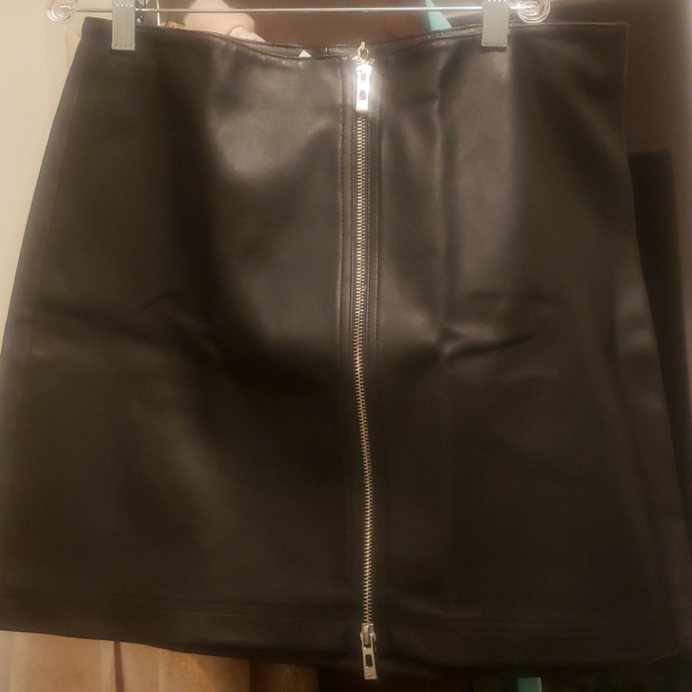 Leather Skirt